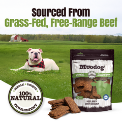 Moodog Beef Jerky Chews - Pack of 10