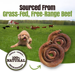 Moodog Beef Bully Bun/ Caps, 25 Pack