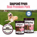 Hogdog Pork Sausage Dog Treats - 8 & 20 Pack