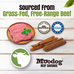 Moodog Beef Sausage Treats