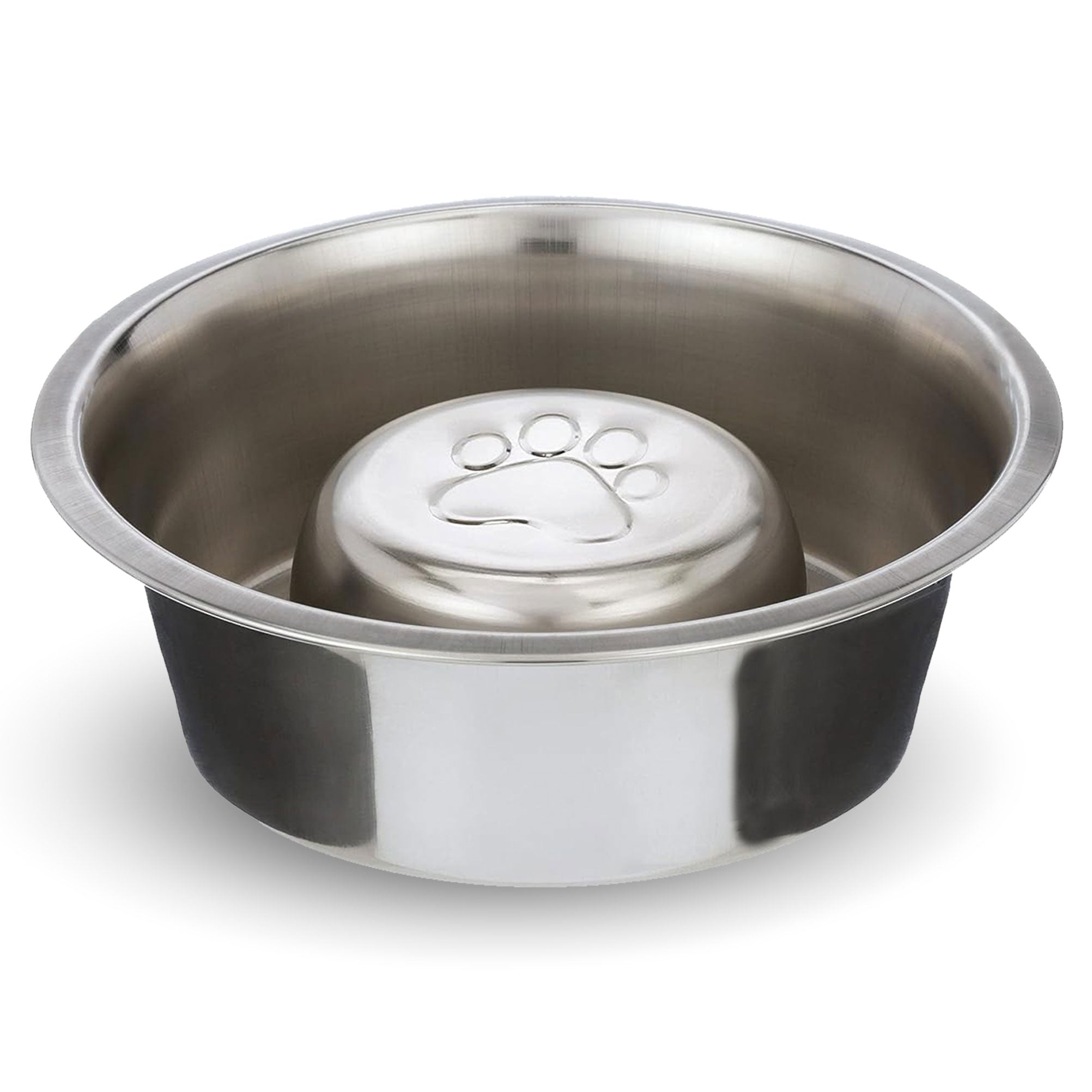 Slow Feed Reversible Stainless Steel Bowls