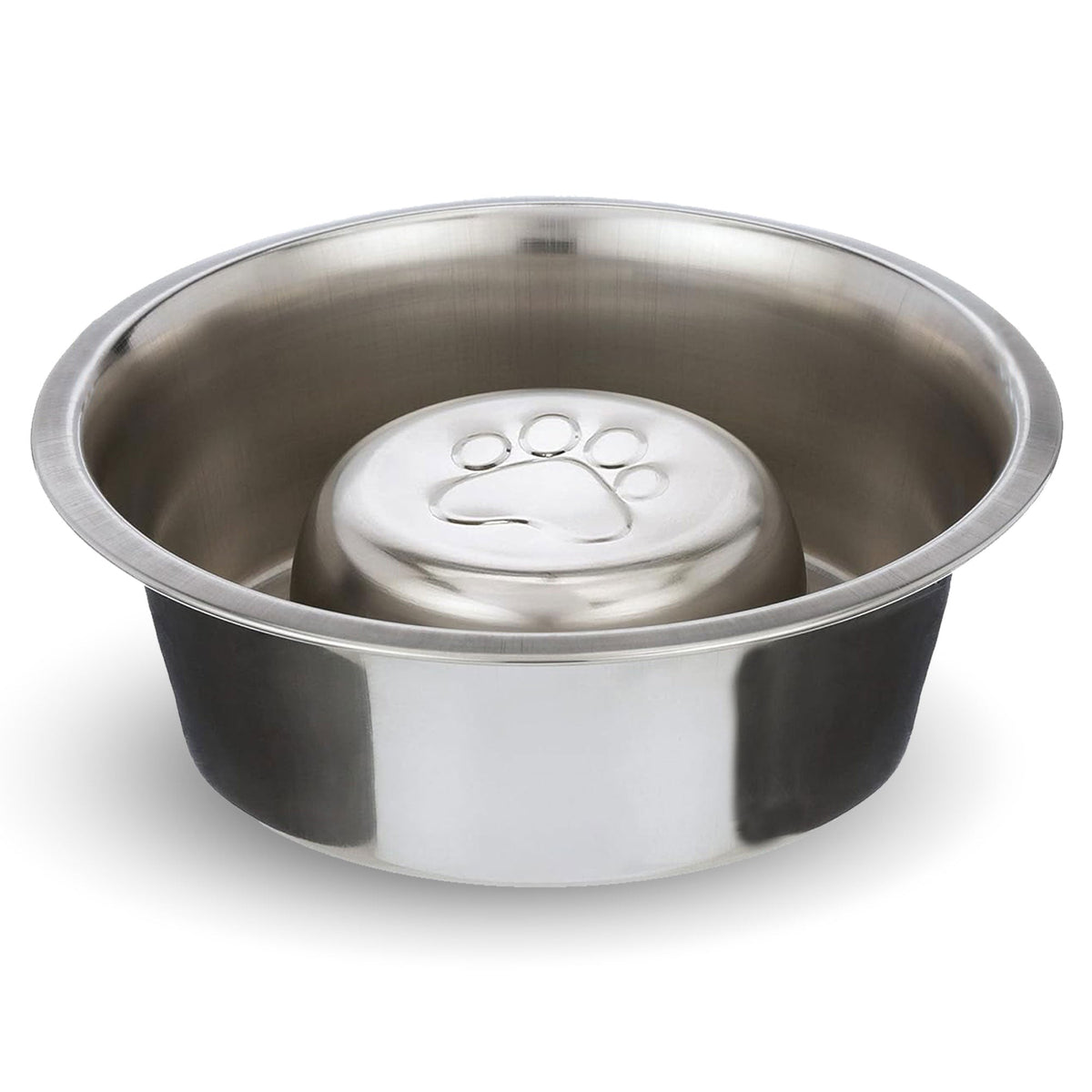 Slow Feed Reversible Stainless Steel Bowls