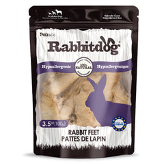 Rabbitdog Rabbir Feet with Fur 100g