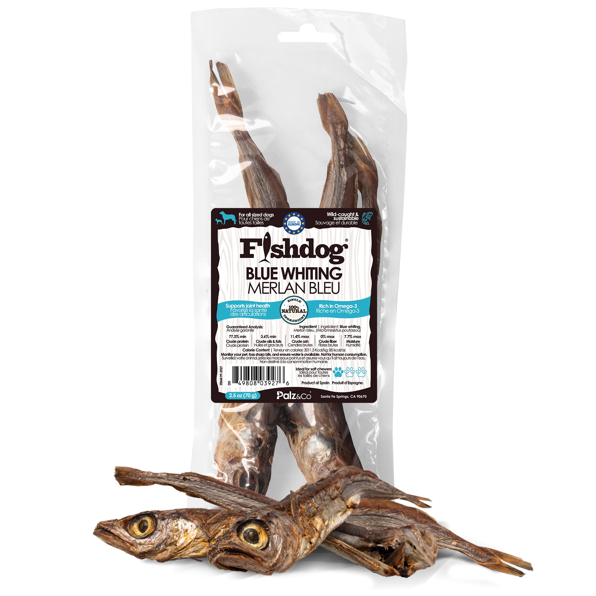 Fishdog Blue Whiting - 2.5 oz (70g)