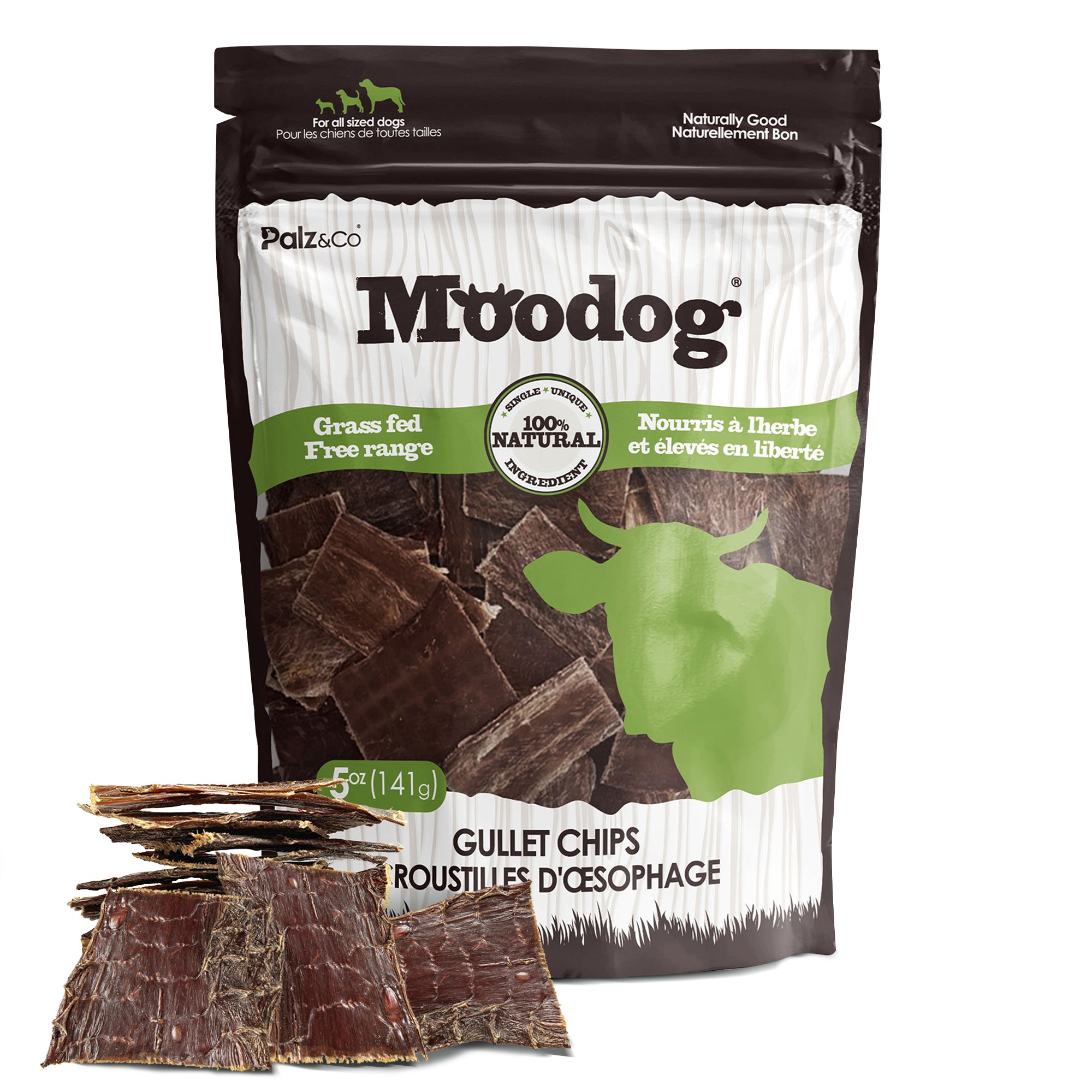 Moodog Beef Gullet Chips - 5 oz Main image