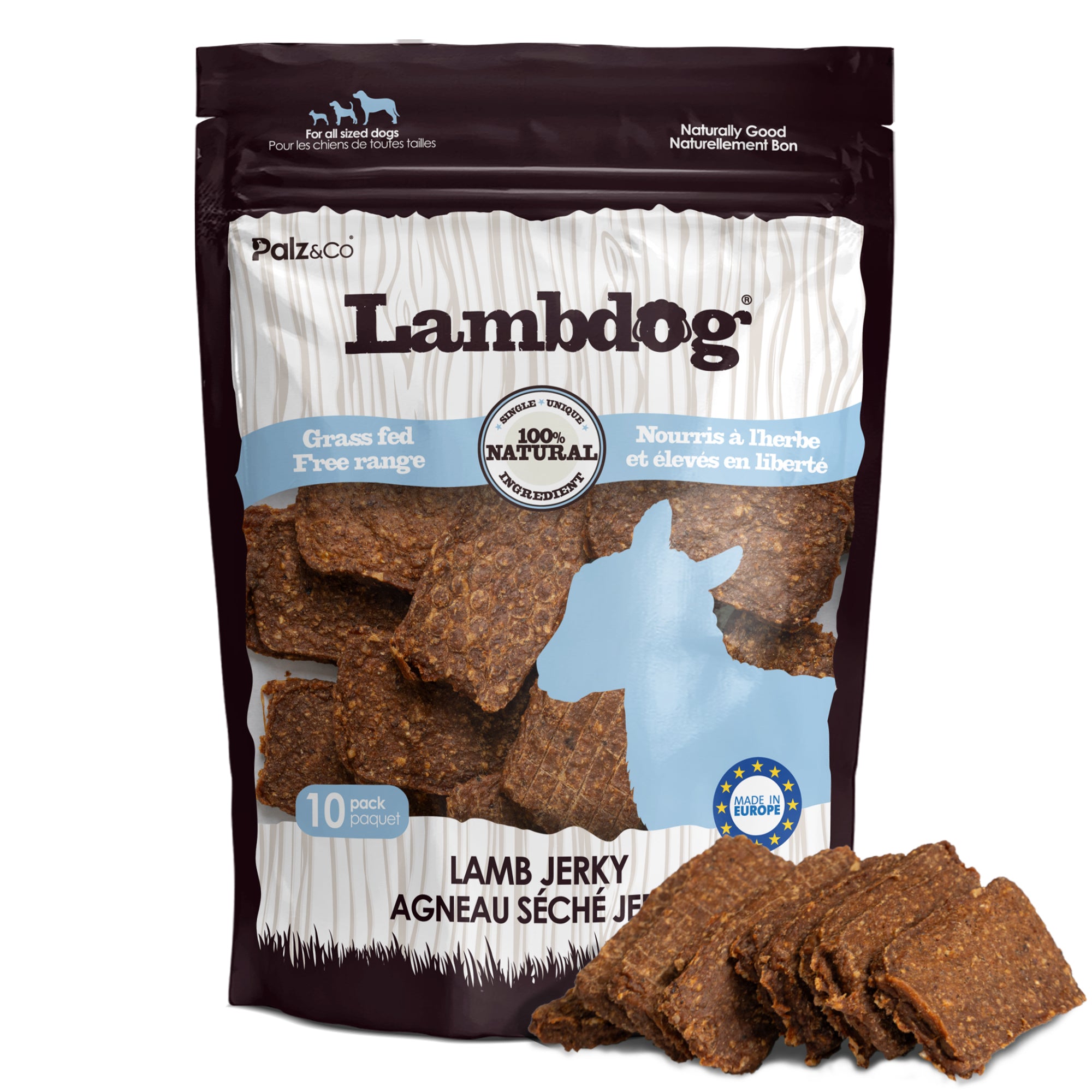 Lambdog Lamb Jerky Chews - Pack of 10 Main image