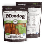 Alternate front view of MooDog Beef Cheek Strips Bars, 6-pack Wholesale
