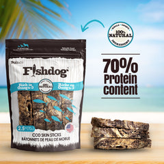 Fishdog Cod Sticks - 2.5 oz