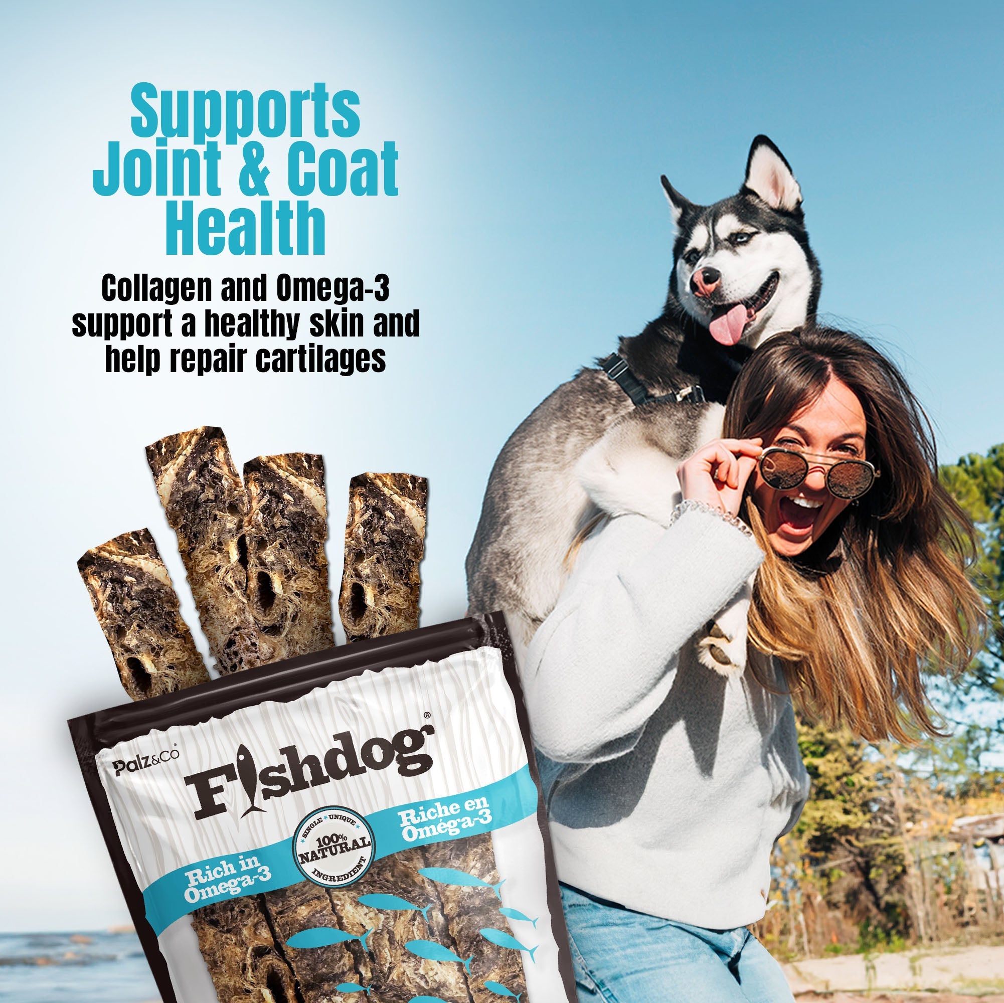 Fishdog Cod Sticks - 2.5 oz