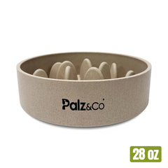 EcoBowl Slow Feeder Dog Bowl
