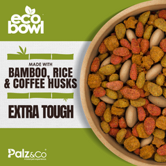 EcoBowl Slow Feeder Dog Bowl