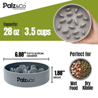 EcoBowl Slow Feeder Dog Bowl