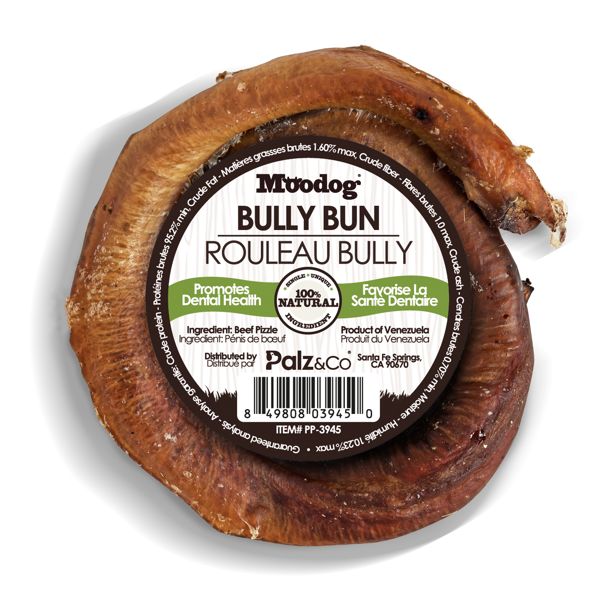 Moodog Beef Bully Bun/Cap 1 pack Main image